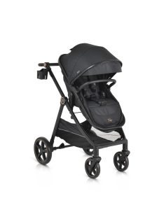  Tokyo babakocsi lapra csukható 22kgig 2in1 fekete