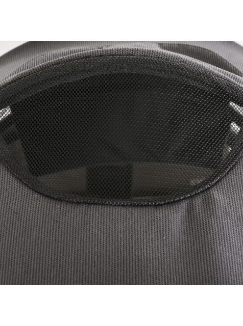 CARDI babakocsi, egy gombbal csukható, hálós szellőző FEKETE