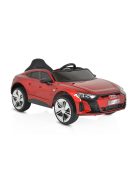 MONI AUDI E-TRON 717 elektromos, akkumulátoros kisautó, 2 motor, metál PIROS