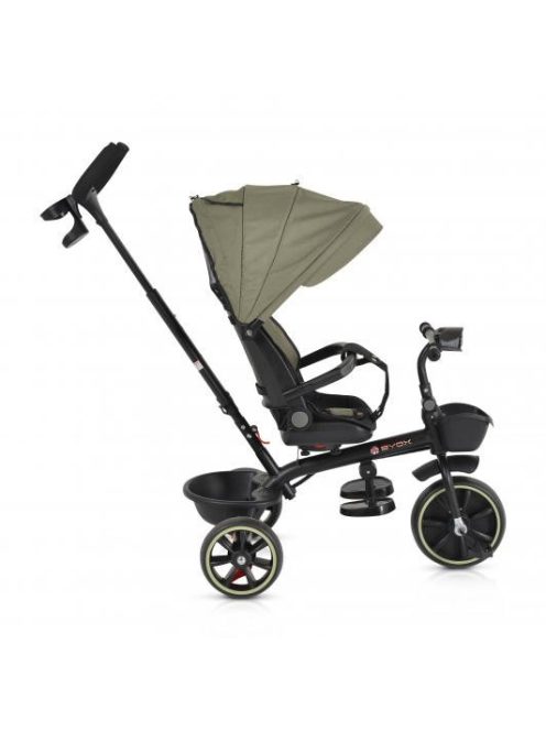 SUMMER tricikli szülőkaros, zenél, játék tartókkal ZÖLD