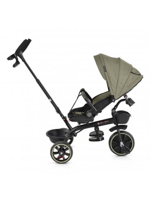 SUMMER tricikli szülőkaros, zenél, játék tartókkal ZÖLD