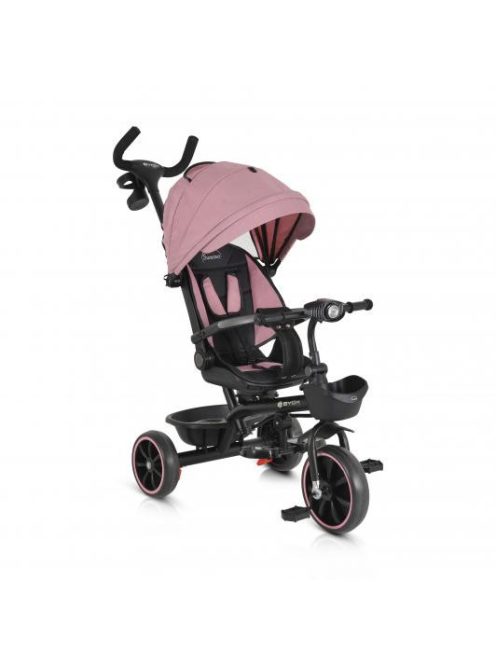 SUMMER tricikli szülőkaros, zenél, játék tartókkal PINK