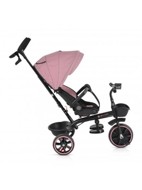 SUMMER tricikli szülőkaros, zenél, játék tartókkal PINK