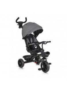   SUMMER tricikli szülőkaros, zenél, játék tartókkal SZÜRKE