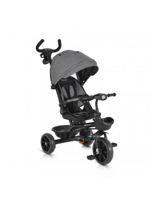 SUMMER tricikli szülőkaros, zenél, játék tartókkal SZÜRKE