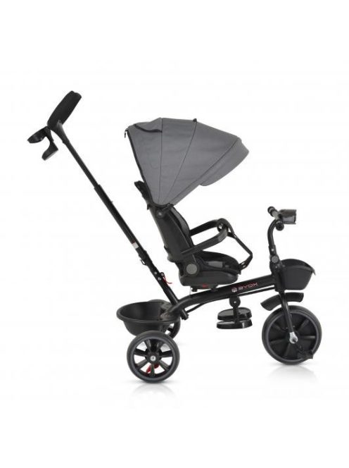 SUMMER tricikli szülőkaros, zenél, játék tartókkal SZÜRKE