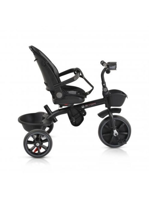 SUMMER tricikli szülőkaros, zenél, játék tartókkal SZÜRKE