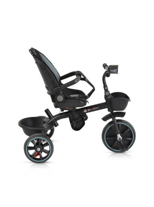 SUMMER tricikli szülőkaros, zenél, játék tartókkal KÉK