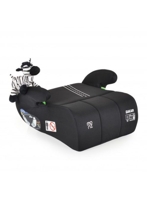 DAKAR ülésmagasító I-SIZE 125-150cm FEKETE
