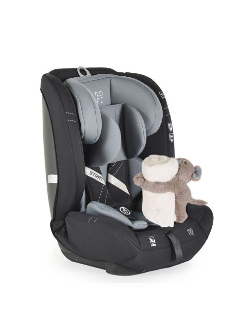 START gyerekülés 76-150cm I-SIZE, ajándék takaróval SZÜRKE