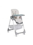 RAFFY etetőszék, könnyű, kompakt, multifunkciós, macis mintával MENTA