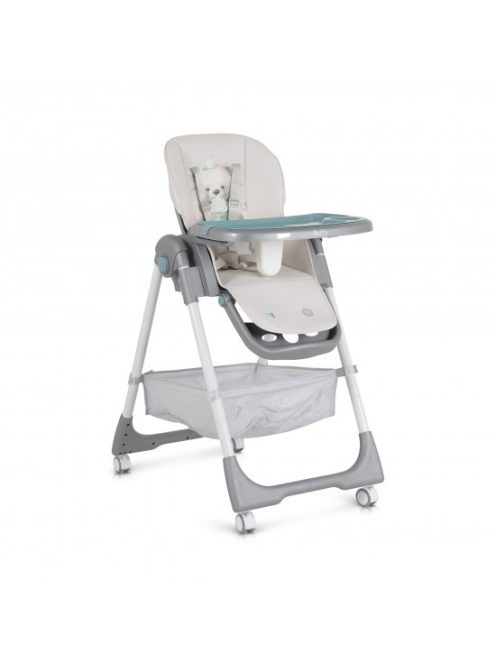 RAFFY etetőszék, könnyű, kompakt, multifunkciós, macis mintával MENTA