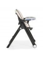 NERON etetőszék multifunkciós, fekete vázzal BÉZS