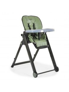 NERON etetőszék multifunkciós, fekete vázzal ZÖLD