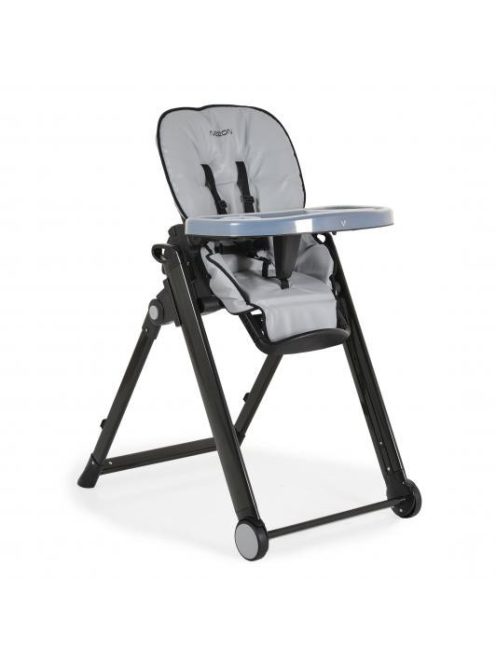 NERON etetőszék multifunkciós, fekete vázzal SZÜRKE