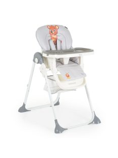 HUNNY etetőszék multifunciós, macis mintával SZÜRKE