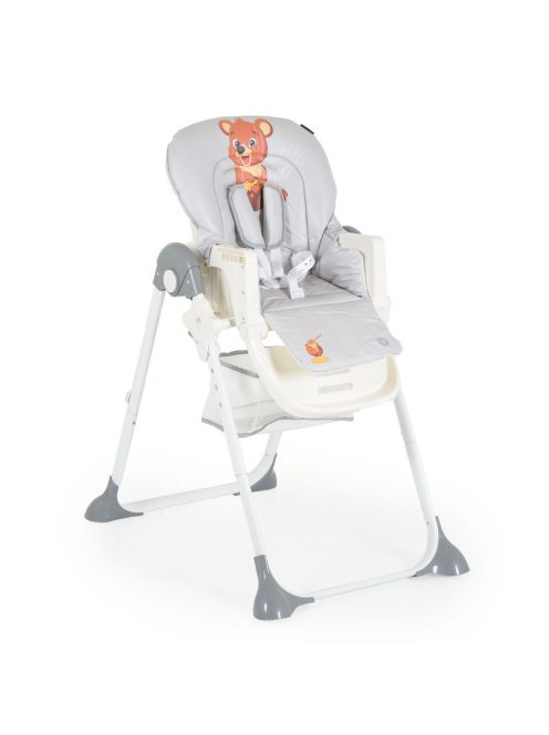 HUNNY etetőszék multifunciós, macis mintával SZÜRKE