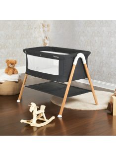 KALINIHTA Újszülött babaágy PRÉMIUM 11kg, 1szint FEKETE