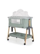 ADORO babaöböl szúnyoghálóval, 7 poz. dönthető, kerekes,+tároló ZÖLD