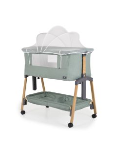   ADORO babaöböl szúnyoghálóval, 7 poz. dönthető, kerekes,+tároló ZÖLD