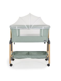   ADORO babaöböl szúnyoghálóval, 7 poz. dönthető, kerekes,+tároló ZÖLD