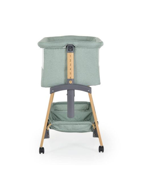 ADORO babaöböl szúnyoghálóval, 7 poz. dönthető, kerekes,+tároló ZÖLD