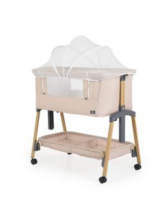   ADORO babaöböl szúnyoghálóval, 7 poz. dönthető, kerekes,+tároló BÉZS/KH