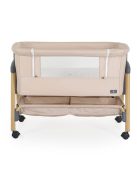 ADORO babaöböl szúnyoghálóval, 7 poz. dönthető, kerekes,+tároló BÉZS/KH