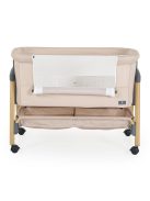 ADORO babaöböl szúnyoghálóval, 7 poz. dönthető, kerekes,+tároló BÉZS/KH