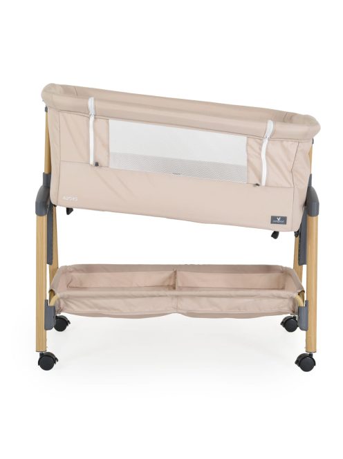 ADORO babaöböl szúnyoghálóval, 7 poz. dönthető, kerekes,+tároló BÉZS/KH