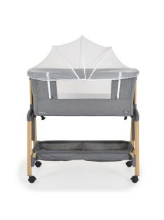   ADORO babaöböl szúnyoghálóval, 7 poz. dönthető, kerekes,+tároló SZÜRKE