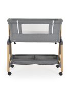 ADORO babaöböl szúnyoghálóval, 7 poz. dönthető, kerekes,+tároló SZÜRKE