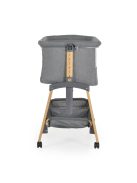 ADORO babaöböl szúnyoghálóval, 7 poz. dönthető, kerekes,+tároló SZÜRKE