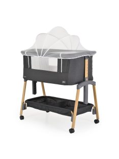   ADORO babaöböl szúnyoghálóval, 7 poz. dönthető, kerekes,+tároló FEKETE