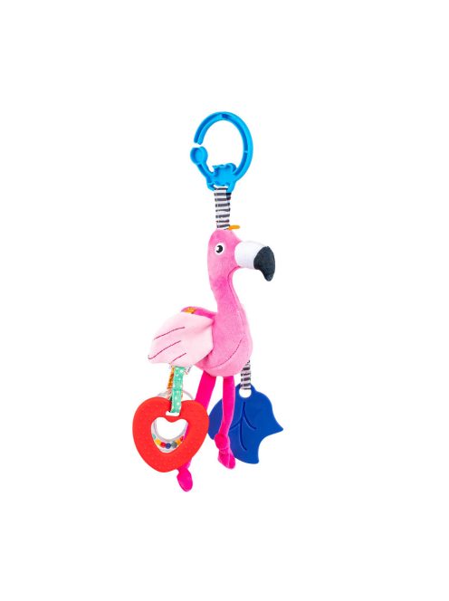 Bali Bazoo 82008 Flamingo rágóka és csörgő