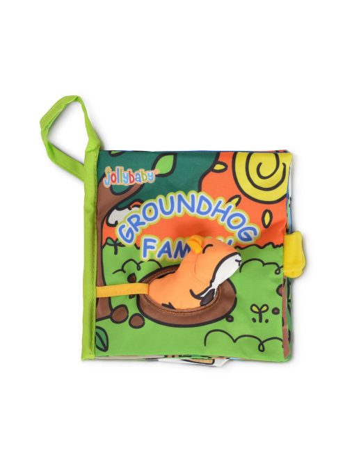 BÉBIJÁTÉK kiskönyv montessori mormotával ZÖLD