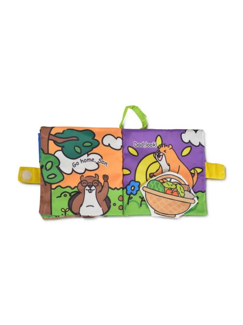 BÉBIJÁTÉK kiskönyv montessori mormotával ZÖLD