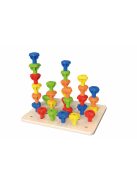 Tooky Toy fűzöcske szivárvány/süni
