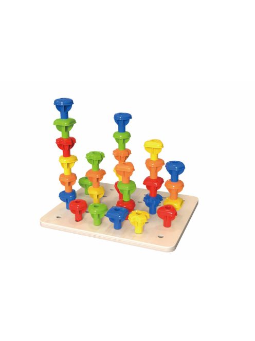 Tooky Toy fűzöcske szivárvány/süni