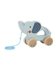 TOOKY fa húzható elefánt PASZTEL szín