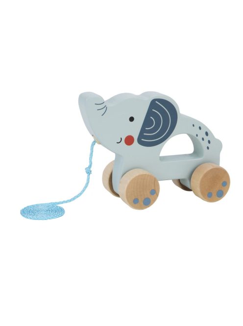 TOOKY fa húzható elefánt PASZTEL szín