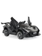 MONI Flash elektromos, akkumulátoros kisautó metál fekete