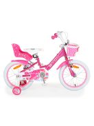 BYOX CUPCAKE gyerek lány kerékpár 16os méret PINK