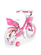 BYOX CUPCAKE gyerek lány kerékpár 16os méret PINK