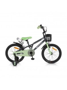 BYOX CYBER gyerek kerékpár 18as SZÜRKE/ZÖLD