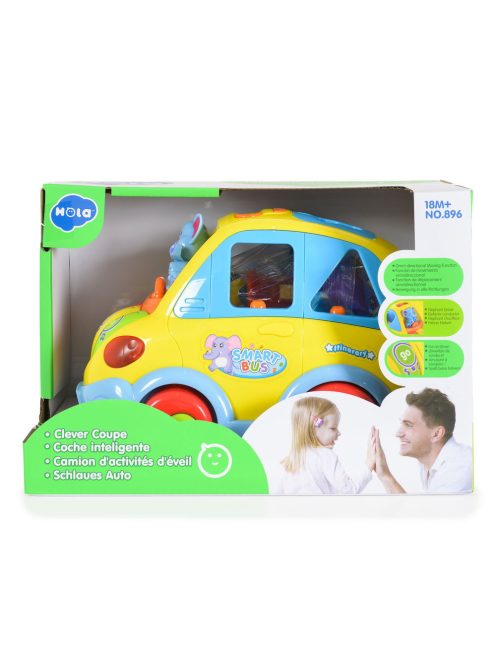 HOLA formabedobó busz SÁRGA