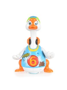 HOLA táncoló liba/gúnár színes zenélő játék