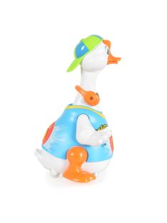 HOLA táncoló liba/gúnár színes zenélő játék