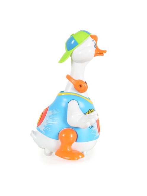 HOLA táncoló liba/gúnár színes zenélő játék