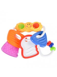 Hola csörgő kulcs színes 